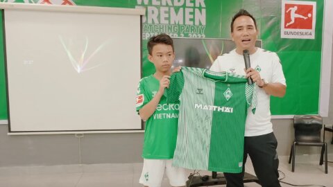 Werder Bremen tổ chức xem bóng đá cùng người hâm mộ tại Việt Nam